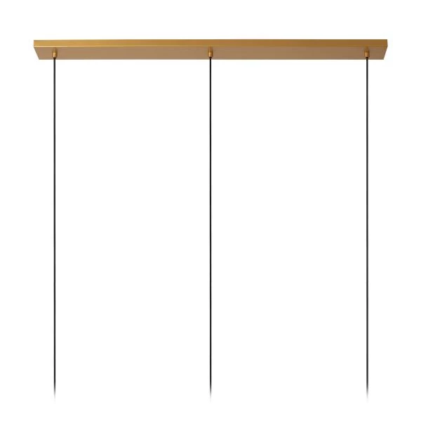 Lucide GUNHILD - Pendant light - 3xE27 - Transparant - detail 4